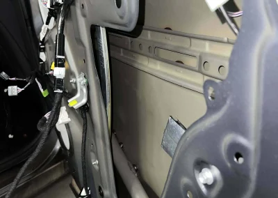 Inner Door of Lexus SUV