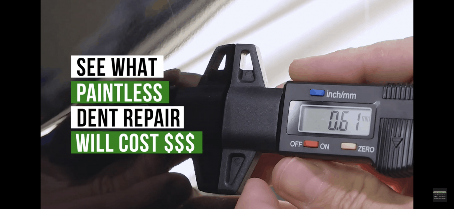 see what paintless dent repair cost